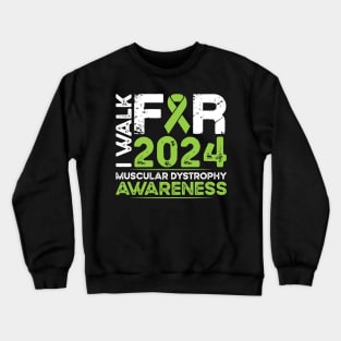 Muscular Dystrophy Awareness 2024 Walk Crewneck Sweatshirt